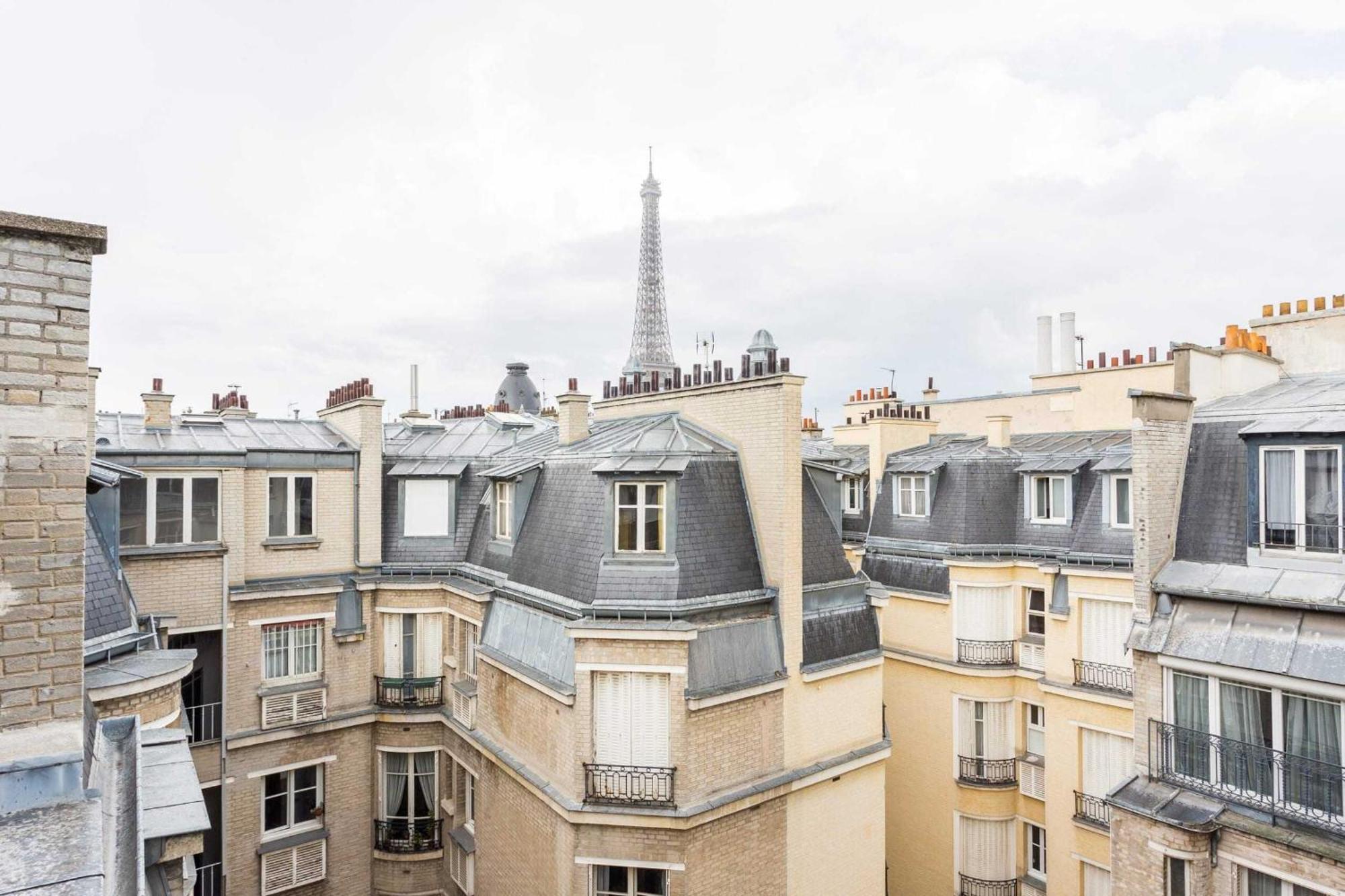 Residence Fremiet Tour Eiffel Paris Bagian luar foto