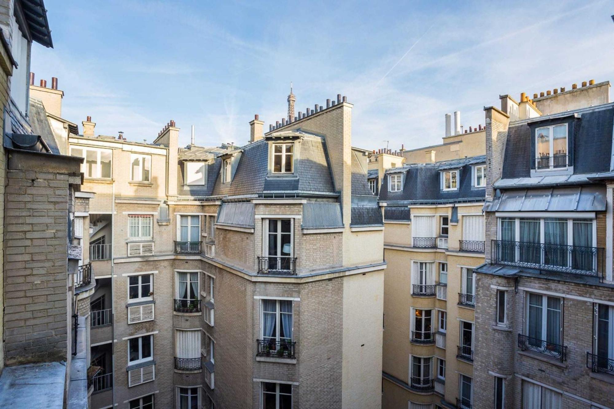 Residence Fremiet Tour Eiffel Paris Bagian luar foto